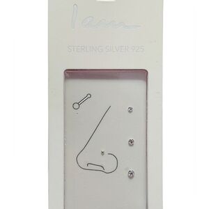 💎Sterling Silver 925 Nose Stud Set 💎